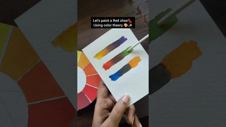 Using Color theory to paint a show #watercolor #colortheory 3 Using Color theory to paint a show #watercolor #colortheory