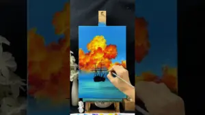 #howtopaint #art #painting #drawing #acrylicpainting #landscapepainting #acrylicscenery