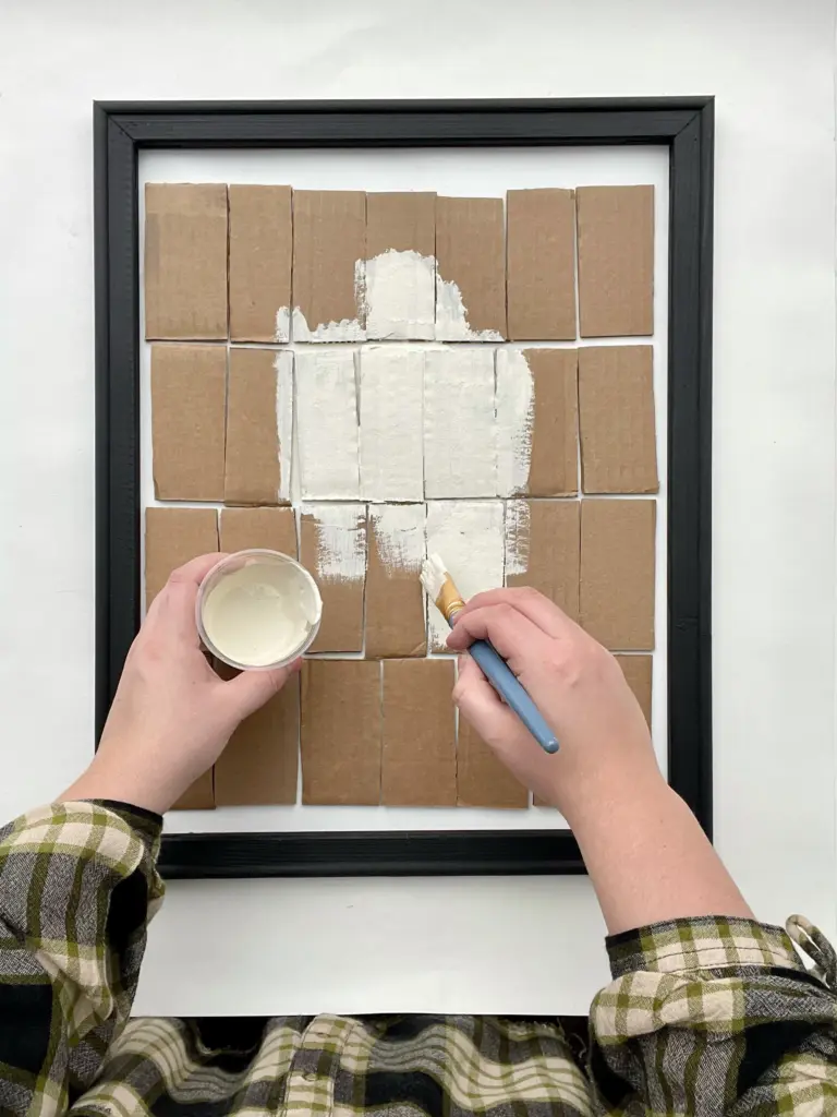How to DIY the Easiest Art From... Leftover Cardboard 14 237686ebfce98bf09ef04a798e77f1ff