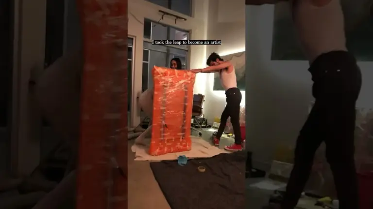 Cheers to you, mom, for never discouraging creativity #art #artist #fineart #contemporaryart