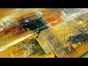 Create STUNNING Abstract ART with SIMPLE Tools: EASY Abstract Acrylic Painting Techniques (434)