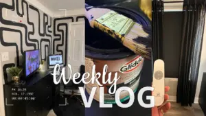 DIY Home Projects, I hand painted abstract art on my walls + I Installed New SmartWave Shades