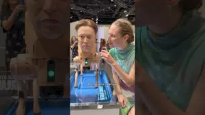 Elon Musk DOG ROBOT and more at Art Basel Miami Beach 2025! @artbasel  #artfair #artbaselmiami