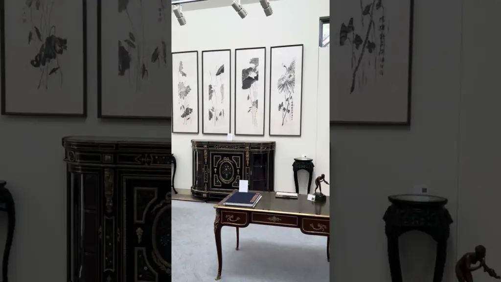 Fusions exhibition at Lauraine Diggins Fine Art -  until 14 November 2025 - paintings and furniture