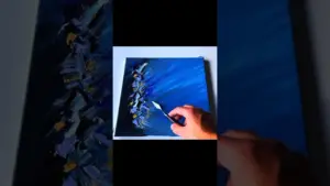 The ABSOLUTE BEST Acrylic Abstract Painting Technique #art #painting #acrylicpainting
