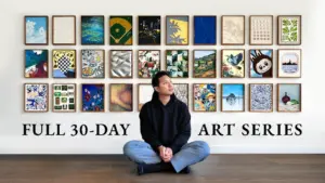 I Tried 30 Art Styles in 30 Days (Start to Finish)