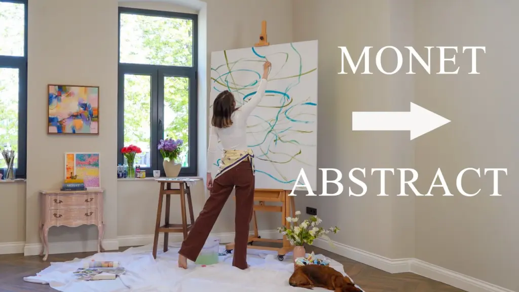 I Used Monet’s Colors to Paint Abstract Art… Here’s What Happened
