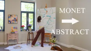 I Used Monet’s Colors to Paint Abstract Art… Here’s What Happened