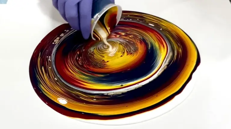 New Cosmic Fluid Art! Cosmic Galaxy Pour - Acrylic Pouring 2 New Cosmic Fluid Art! Cosmic Galaxy Pour - Acrylic Pouring